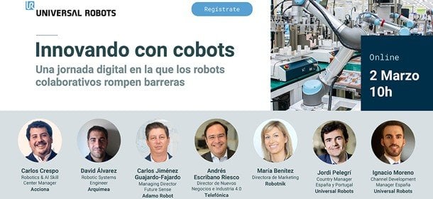 UNIVERSAL ROBOTS MUESTRA LA CARA MÁS ROMPEDORA DE LA ROBÓTICA COLABORATIVA